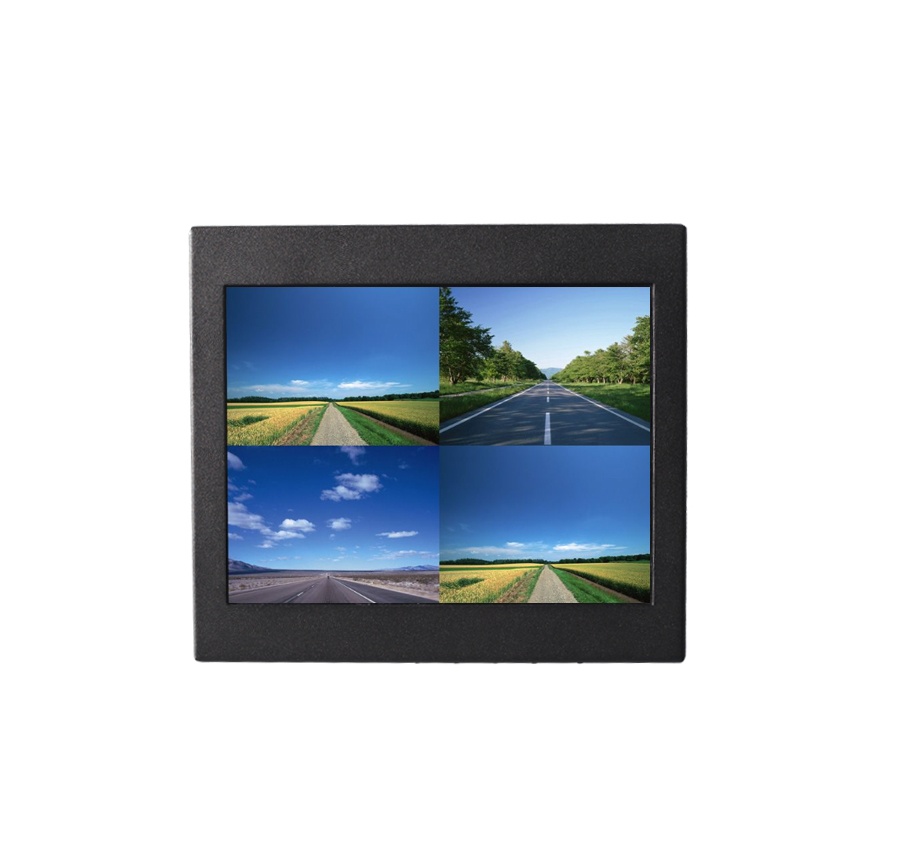 H8002 8 inch Rugged Metal LCD monitor