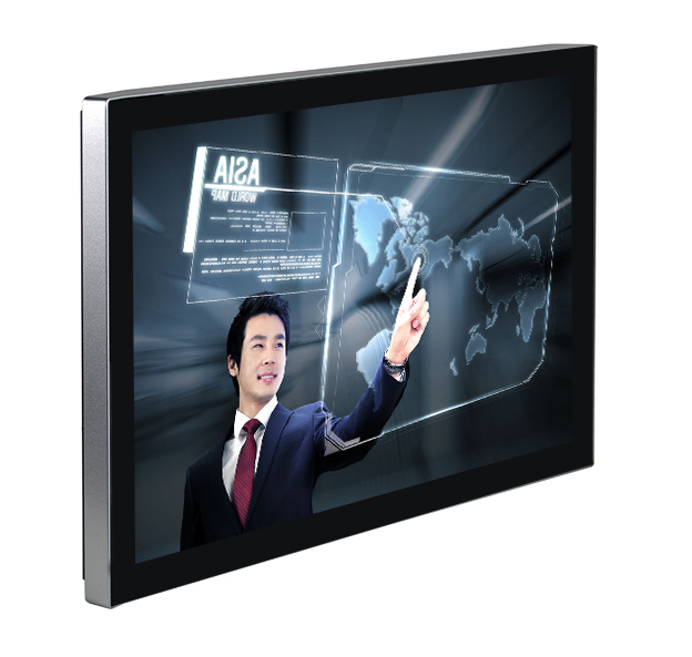 H190-RT 1280*1024 19 in capacitive touch monitor with VGA,AV,HDMI ports