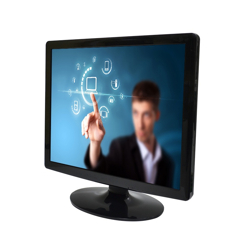 H150A 15 Inch 1024*768p Plastic LCD Monitor with Round Stand